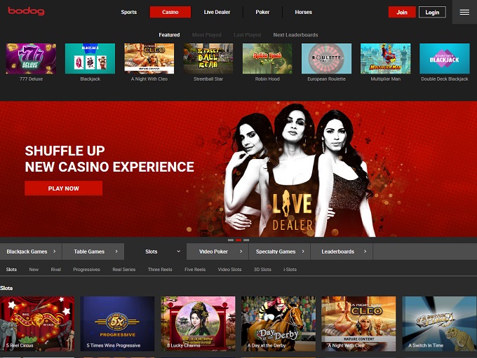 Bodog platform